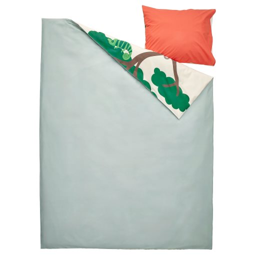 SANDLÖPARE, duvet cover and pillowcase, 150x200/50x60 cm, 206.032.50