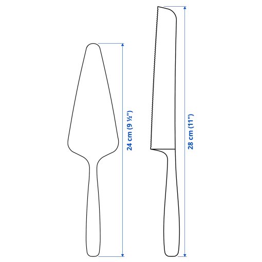 TILLAGD, 2-piece serving set, 206.059.61