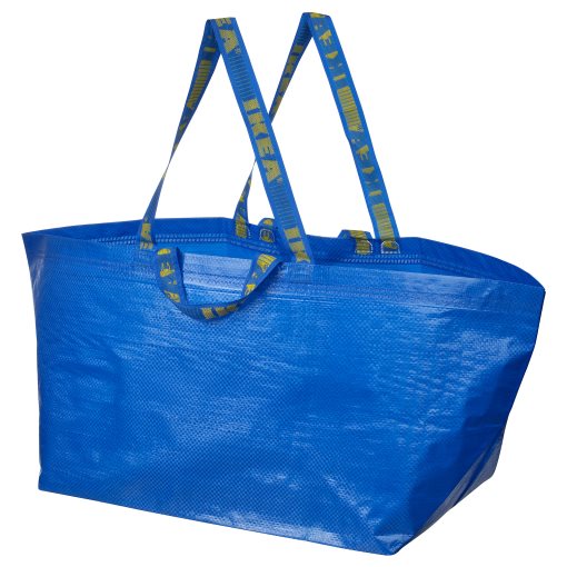FRAKTA, carrier bag/large, 55x37x35 cm/71 l, 206.111.08