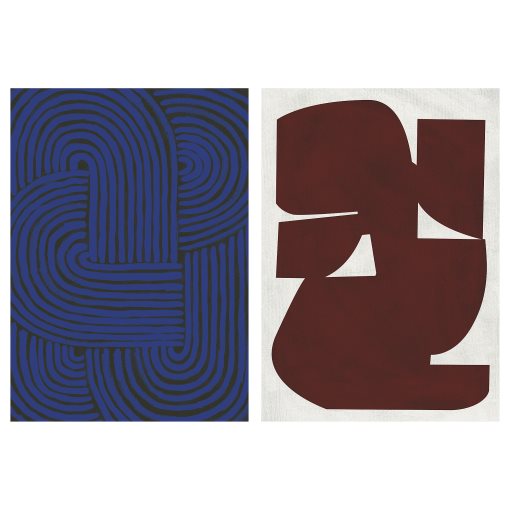 PJÄTTERYD, πίνακας/Endelave & Alkmaar, 2 τεμ. 50x70 cm, 206.196.04