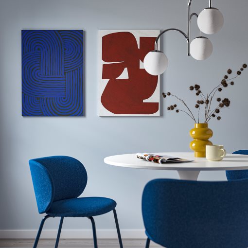 PJÄTTERYD, πίνακας/Endelave & Alkmaar, 2 τεμ. 50x70 cm, 206.196.04