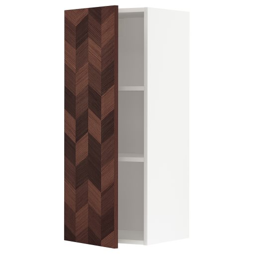 METOD, ντουλάπι τοίχου με ράφια, 40x100 cm, 294.608.07