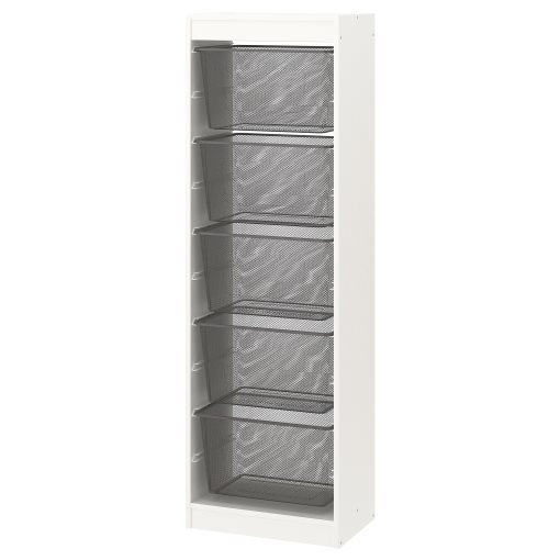TROFAST, storage combination with boxes, 34x44x55 cm, 294.787.32
