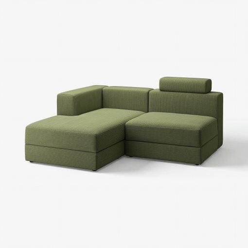 JÄTTEBO, 2,5-seat modular sofa with chaise longue/left with headrest, 294.901.02