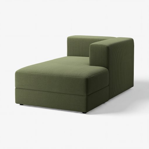 JÄTTEBO, chaise longue module with armrest, right, 294.945.86