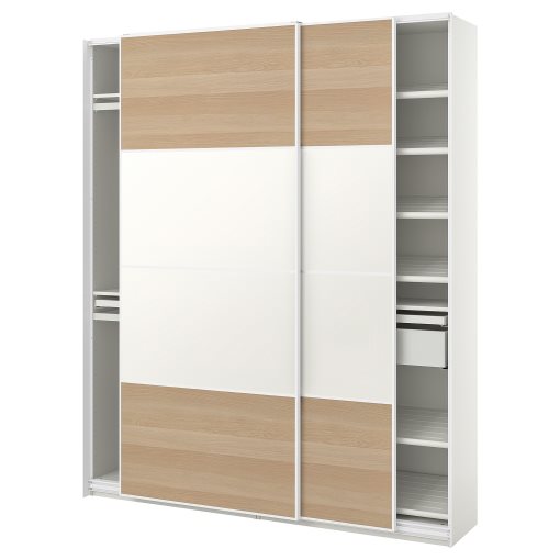 PAX/MEHAMN, wardrobe combination, 200x43x236 cm, 295.026.14