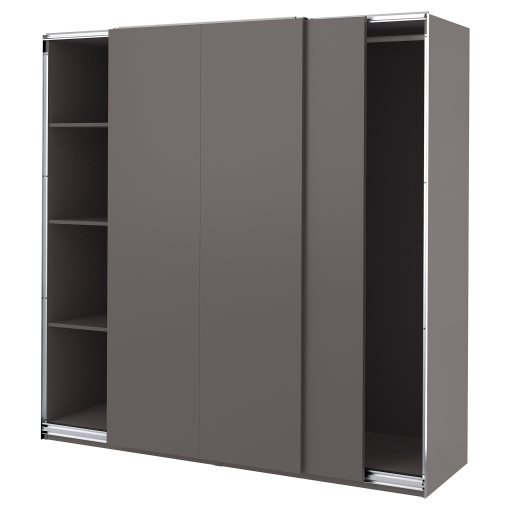 PAX/HASVIK, wardrobe combination, 200x66x201 cm, 295.031.52