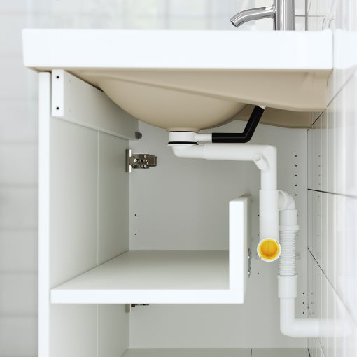 HAVBACK/ORRSJON, wash-stand with doors/wash-basin/tap, 62x49x69 cm, 295.211.94