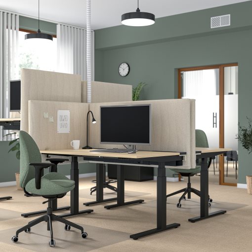 MITTZON, desk sit/stand/electric, 140x80 cm, 295.285.91