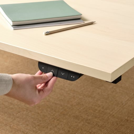 MITTZON, desk sit/stand/electric, 140x80 cm, 295.285.91
