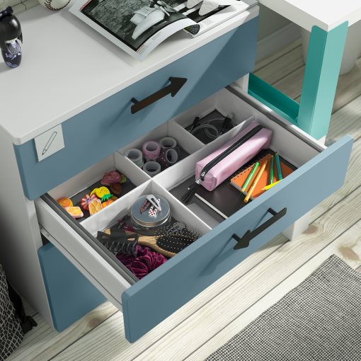 SMASTAD/PLATSA, chest of 3 drawers, 60x42x63 cm, 295.438.22