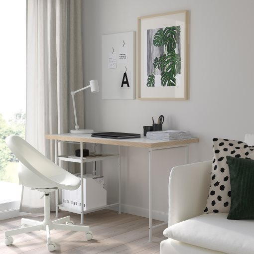 LAGKAPTEN/SPAND, desk, 120x60 cm, 295.636.12
