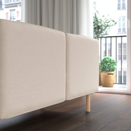 LILLEHEM, 3-seat modular sofa with side table, 295.697.51