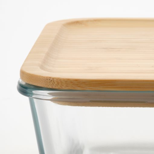 IKEA 365+, μεγάλο ορθογώνιο δοχείο τροφίμων με καπάκι, 3.1 l, 295.805.36