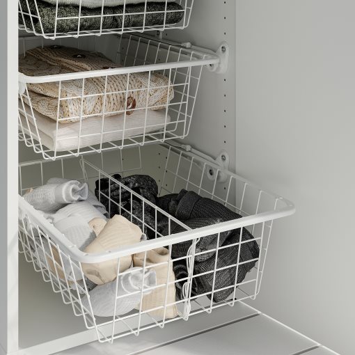 ALTARLIDEN, wire basket with pull-out rail, 40x42 cm, 296.039.48