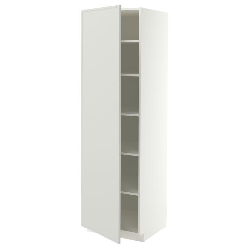 METOD, high cabinet with shelves, 60x60x200 cm, 296.058.67