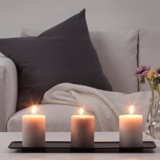 FÖRSÖKA, άοσμο κερί, 3 τεμ., 302.258.14