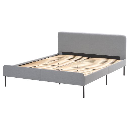 SLATTUM, κρεβάτι με επένδυση, 140x200 cm, 304.463.73