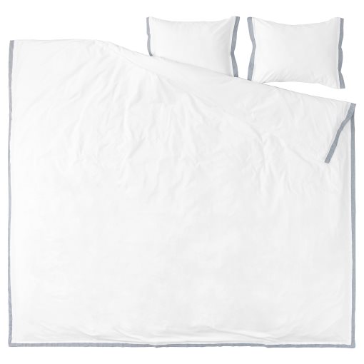 TÅTELSMYGARE, duvet cover and 2 pillowcases, 240x220/50x60 cm, 305.547.77