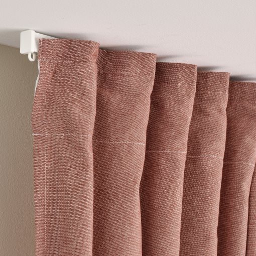 LENDA, curtains with tie-backs 1 pair, 140x300 cm, 305.591.95