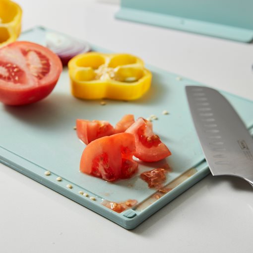 GUMMIHAJ, holder with 3 chopping boards, 305.733.18