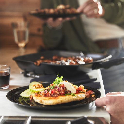 HEMLAGAD, grill pan non-stick coating, 28x28 cm, 305.809.03