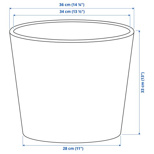 SOJABÖNA, plant pot, 9 cm, 305.865.75