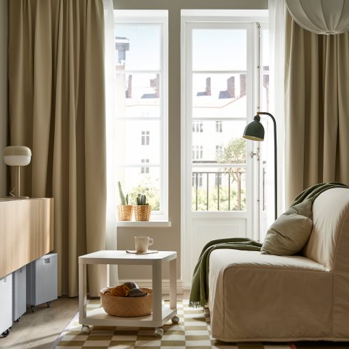 BENGTA, block-out curtain with heading tape/1 piece, 210x300 cm, 306.020.90