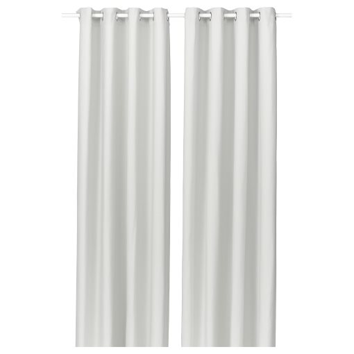 GINSTMOTT, curtains with eyelets/1 pair, 145x300 cm, 306.054.18