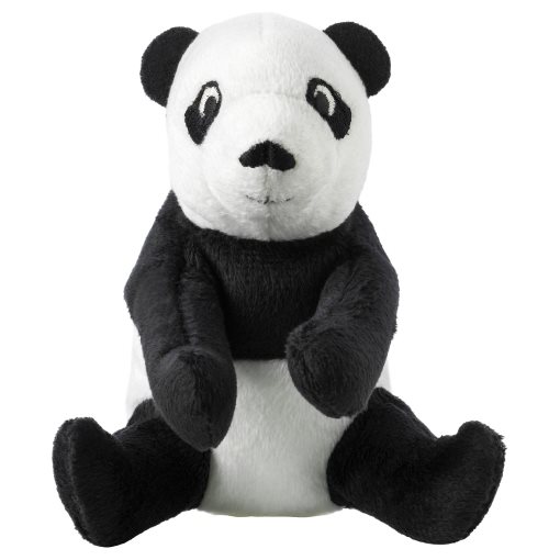 DJUNGELSKOG, soft toy/mini/panda, 11 cm, 306.061.06