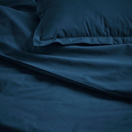 HAMPFLOCKEL, duvet cover and pillowcase, 150x200/50x60 cm, 306.064.13