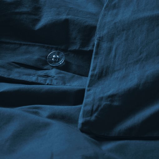 HAMPFLOCKEL, duvet cover and pillowcase, 150x200/50x60 cm, 306.064.13