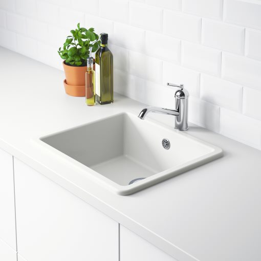 HAVSEN, inset sink 1 bowl, 53x47 cm, 392.537.13