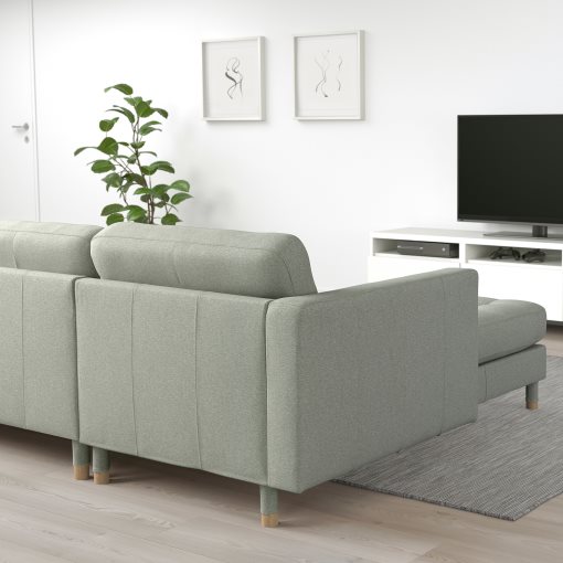 LANDSKRONA, 5-seat sofa with chaise longues, 392.699.93