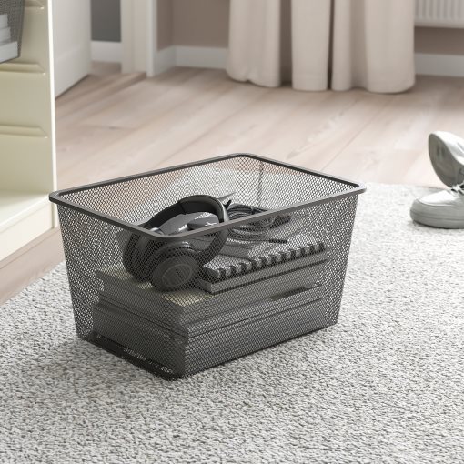 TROFAST, storage combination with boxes, 46x30x94 cm, 394.787.17