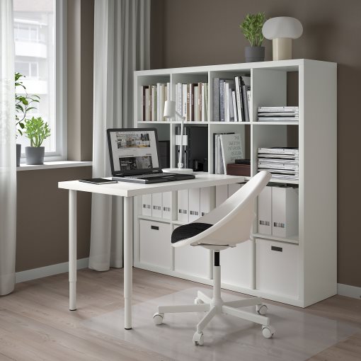 KALLAX/LINNMON, desk combination, 147x139x147 cm, 394.816.92