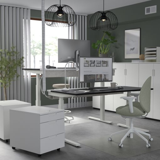 desk sit/stand/electric, 160x60 cm, 395.291.99