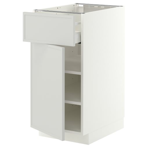 METOD, base cabinet with drawer/door, 40x60 cm, 396.059.61