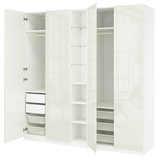 PAX/FARDAL, wardrobe combination, 235x60x236 cm, 396.072.86