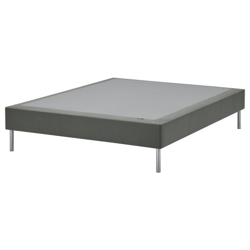 LYNGOR, slatted mattress base with legs, 140x200 cm, 396.082.38