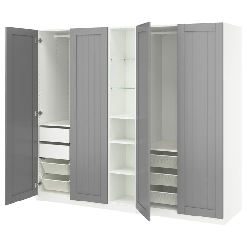 PAX/GULLABERG, wardrobe combination, 235x60x201 cm, 396.118.39