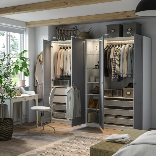 PAX/GULLABERG, συνδυασμός ντουλάπας, 235x60x201 cm, 396.118.39