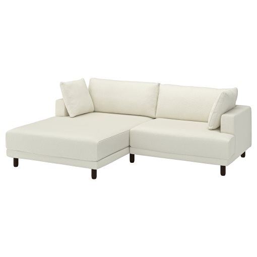 UPPÅKRA, 3-seat modular sofa with chaise longue, left, 396.140.55