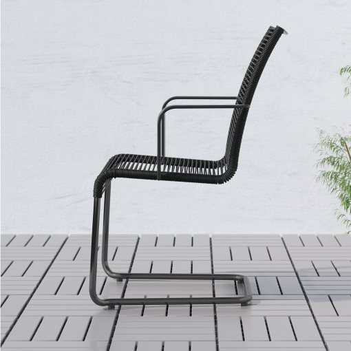 VÄSMAN, chair with armrests, outdoor, 402.116.37