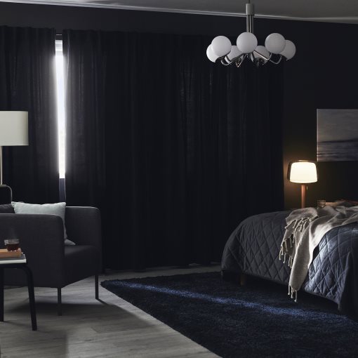 SANELA, room darkening curtains, 1 pair, 404.444.82