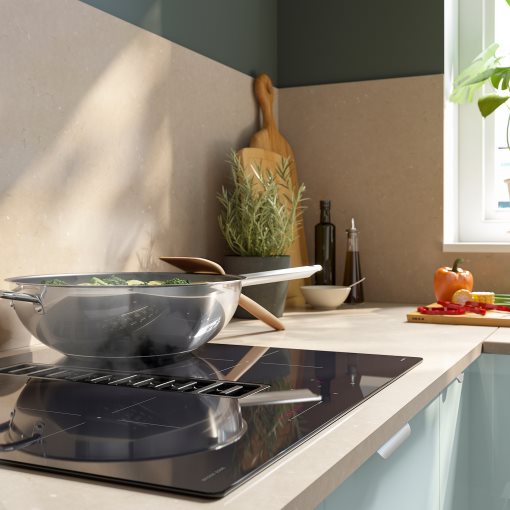 FÖRDELAKTIG, επαγωγική εστία/ενσωματωμένος απορροφητήρας/IKEA 500, 60 cm, 405.158.65