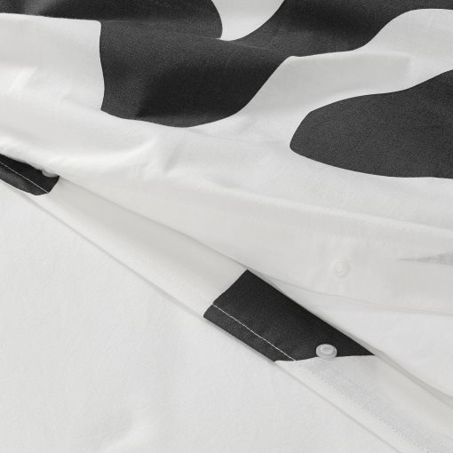 KLIPPBRÄCKA, duvet cover and 2 pillowcases, 240x220/50x60 cm, 405.849.91