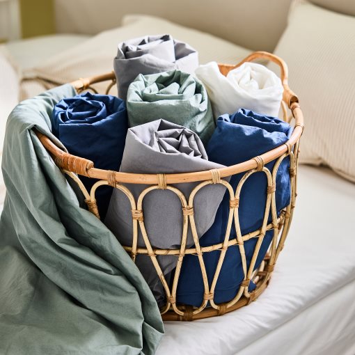 DVALA, fitted sheet, 90x200 cm, 406.211.49