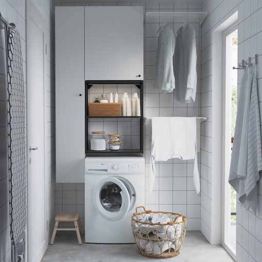 ENHET, σύνθεση αποθήκευσης για χώρο πλυντήριου, 493.315.03