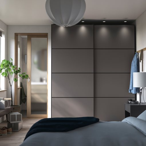 PAX/MEHAMN, wardrobe combination, 200x66x236 cm, 495.002.99